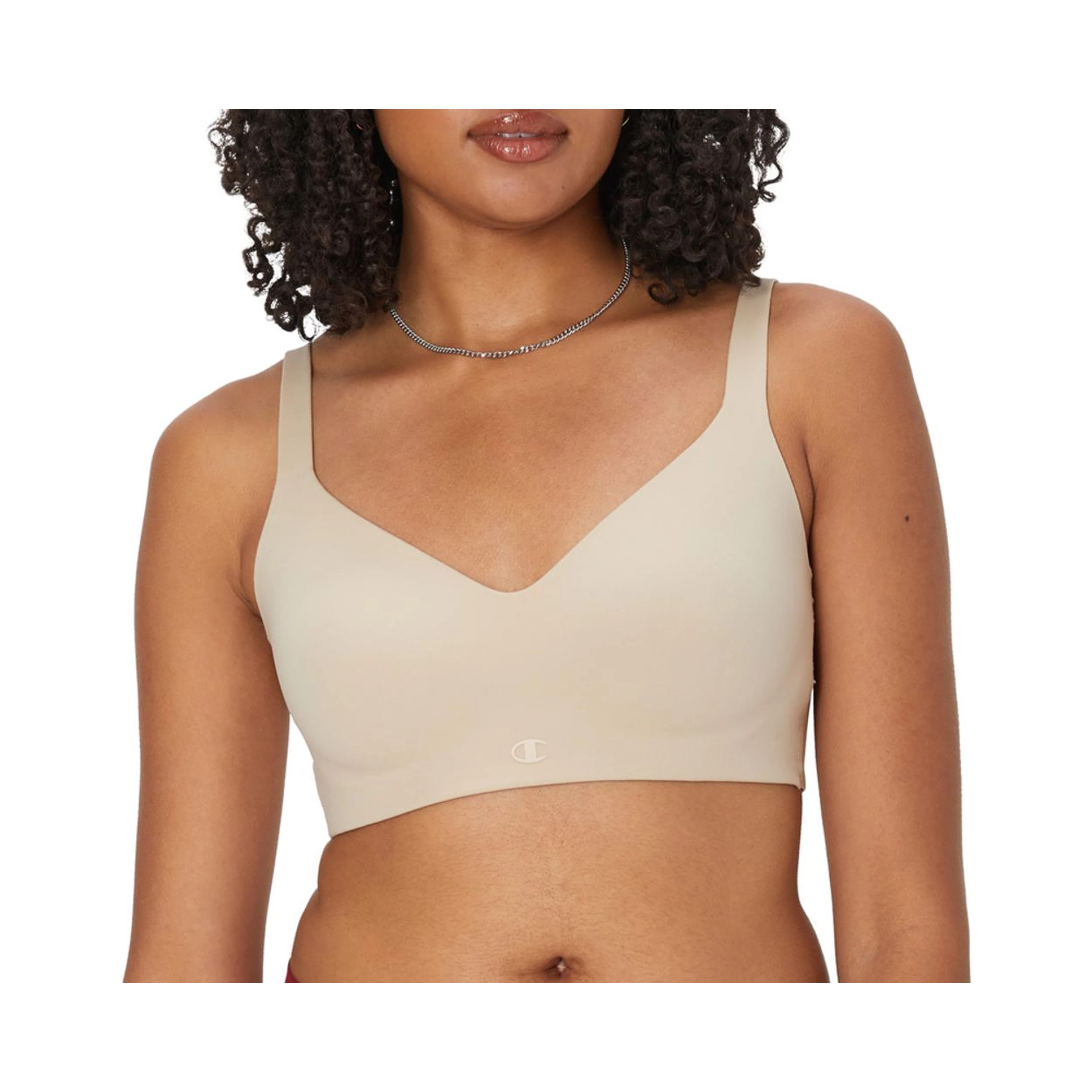 Bicolor Polyamide Sport Bra