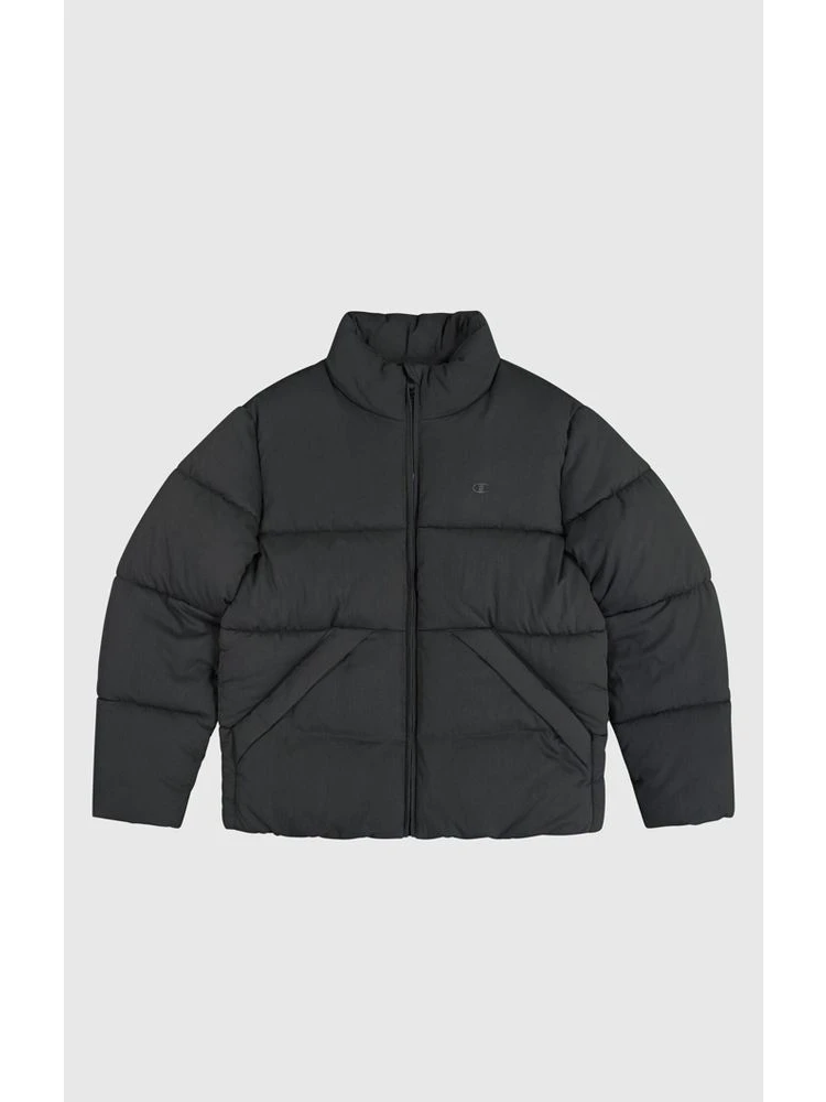 Black Polyamide Parka
