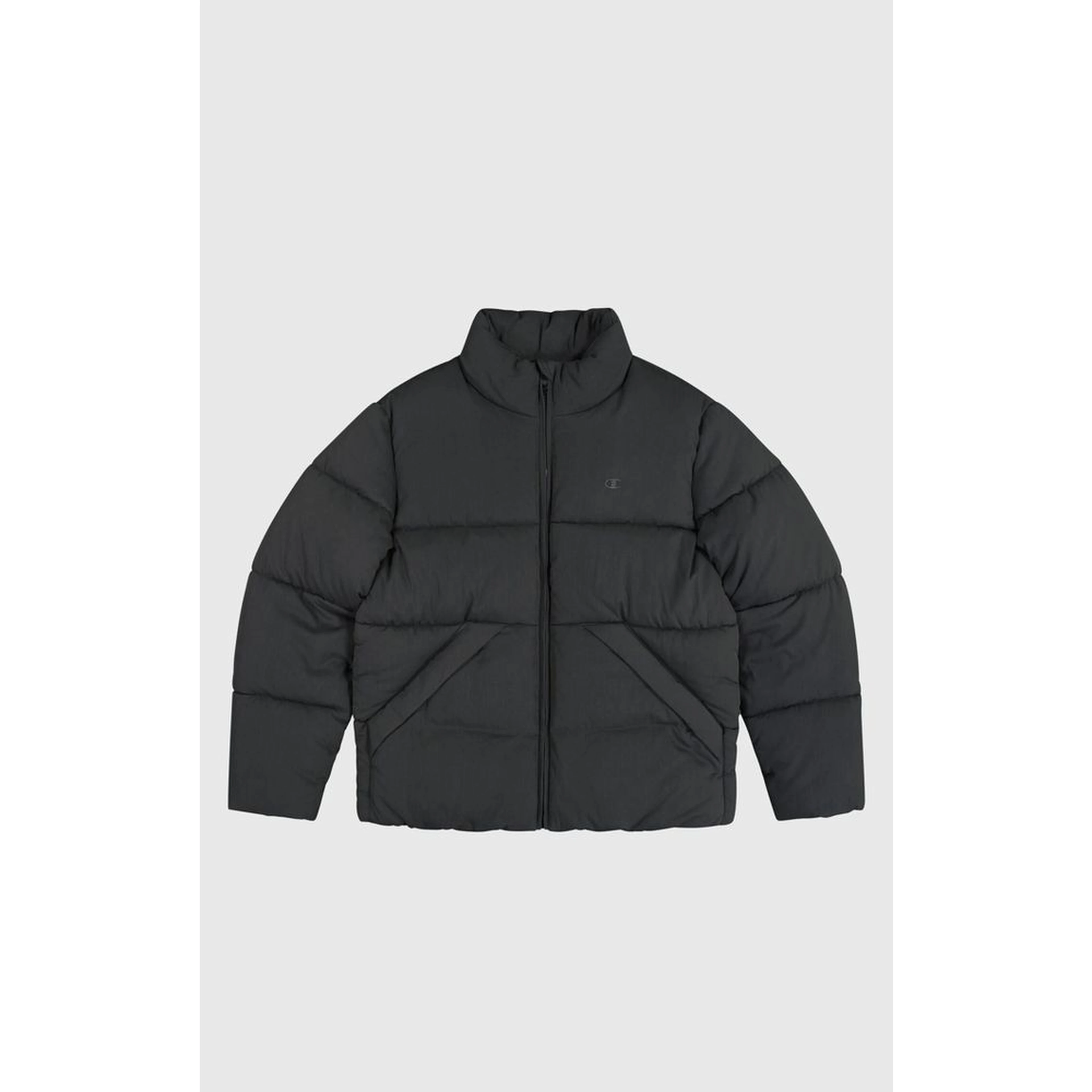 Black Polyamide Parka