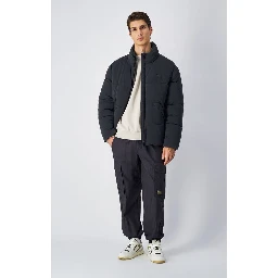 Black Polyamide Parka