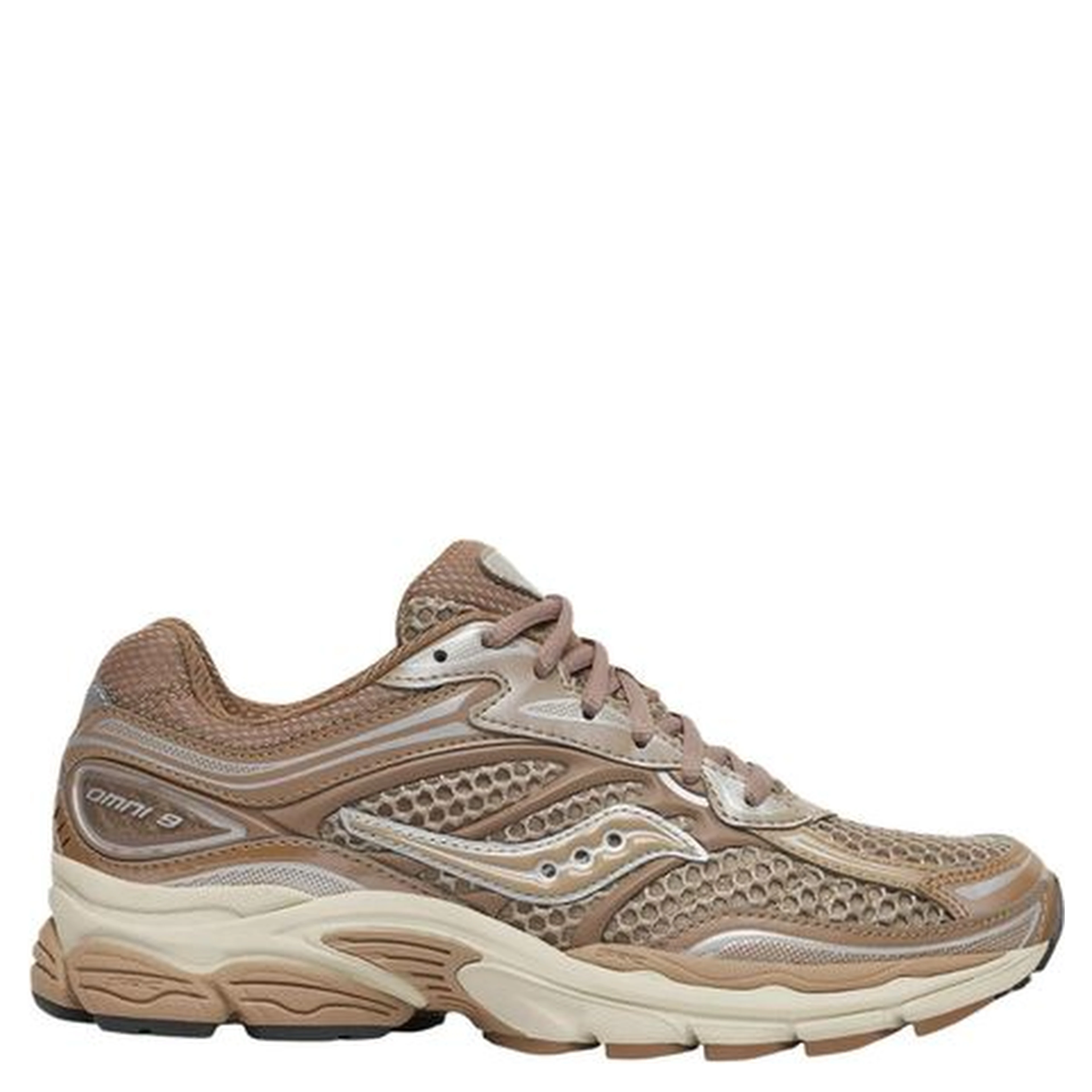 Beige Synthetic Athletic Sneakers