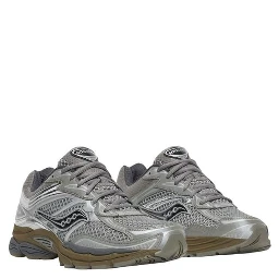 Silver Synthetic Athletic Sneakers