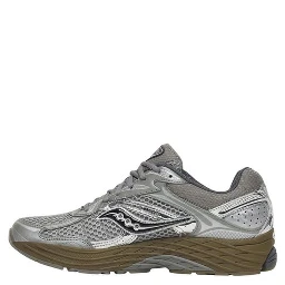 Silver Synthetic Athletic Sneakers