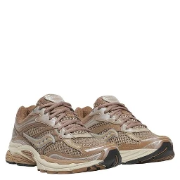 Beige Synthetic Athletic Sneakers