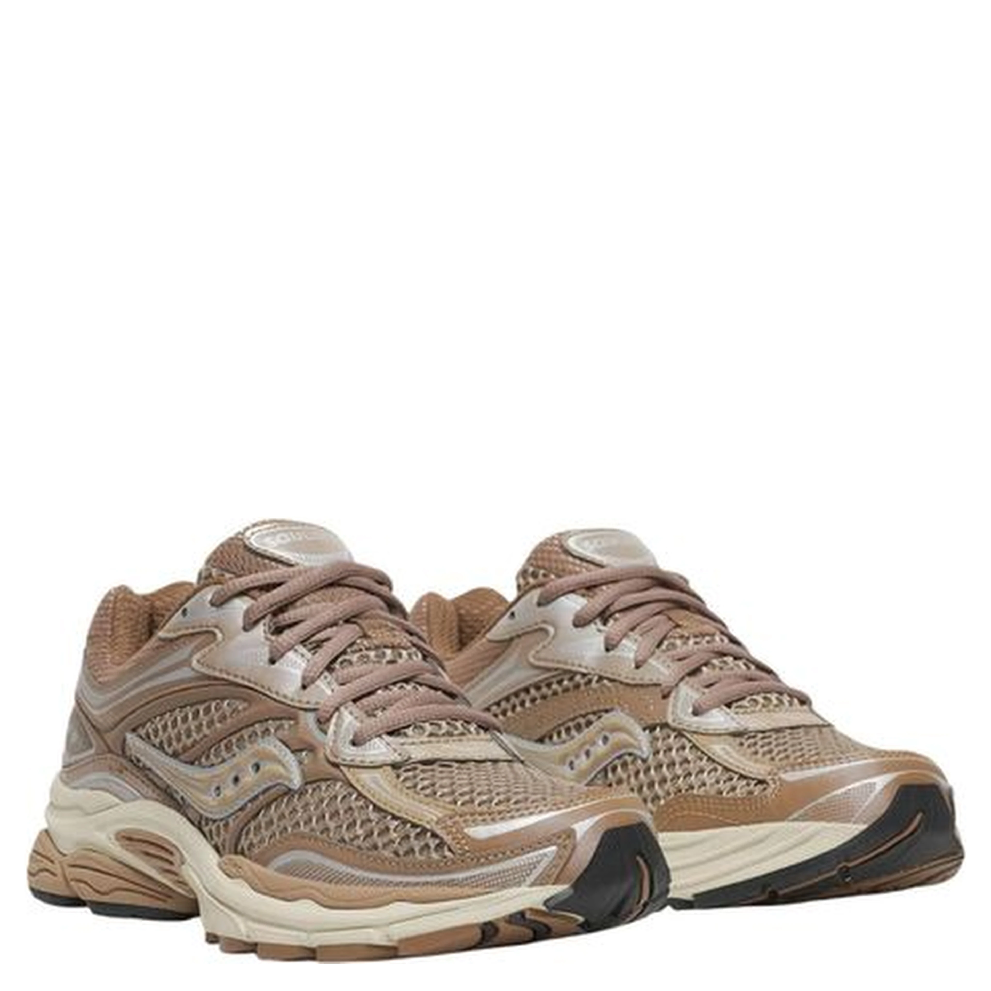 Beige Synthetic Athletic Sneakers