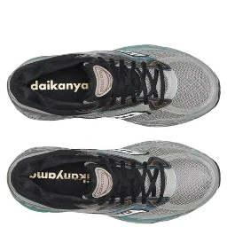 Gray Synthetic Athletic Sneakers