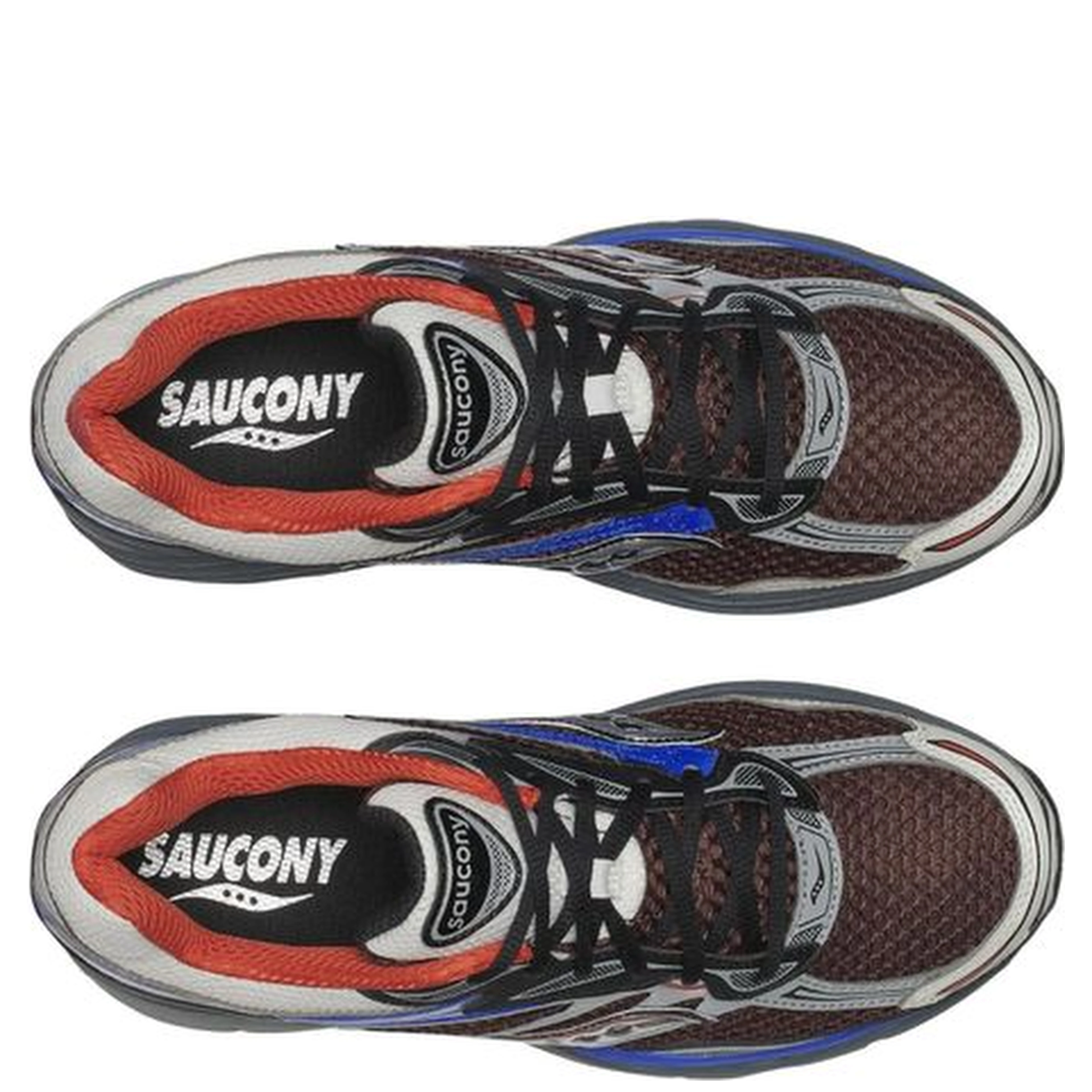 Bicolor Synthetic Athletic Sneakers