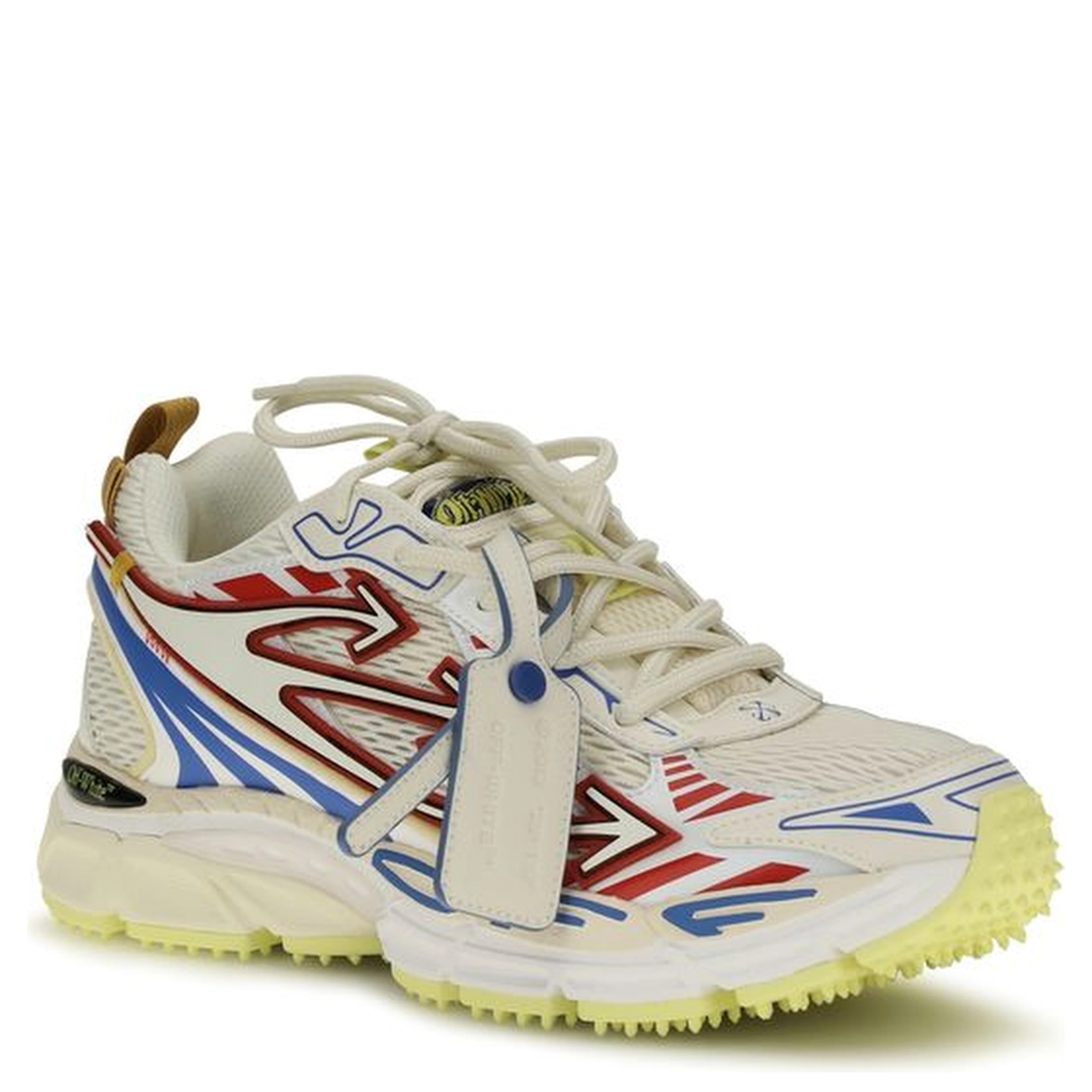 Multicolor Polyester Athletic Sneakers