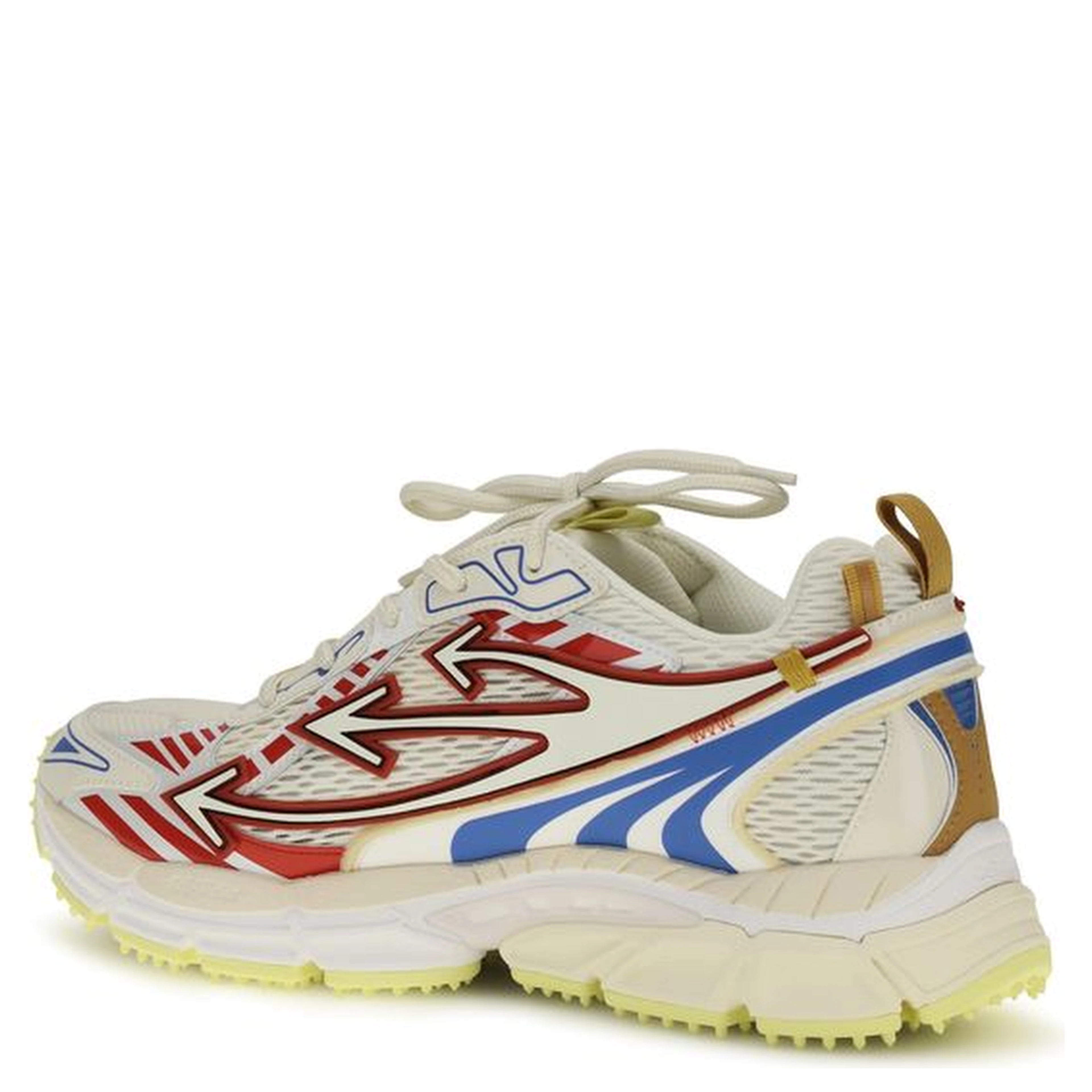 Multicolor Polyester Athletic Sneakers