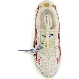 Multicolor Polyester Athletic Sneakers
