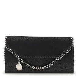 Black Polyester Shoulder Bag
