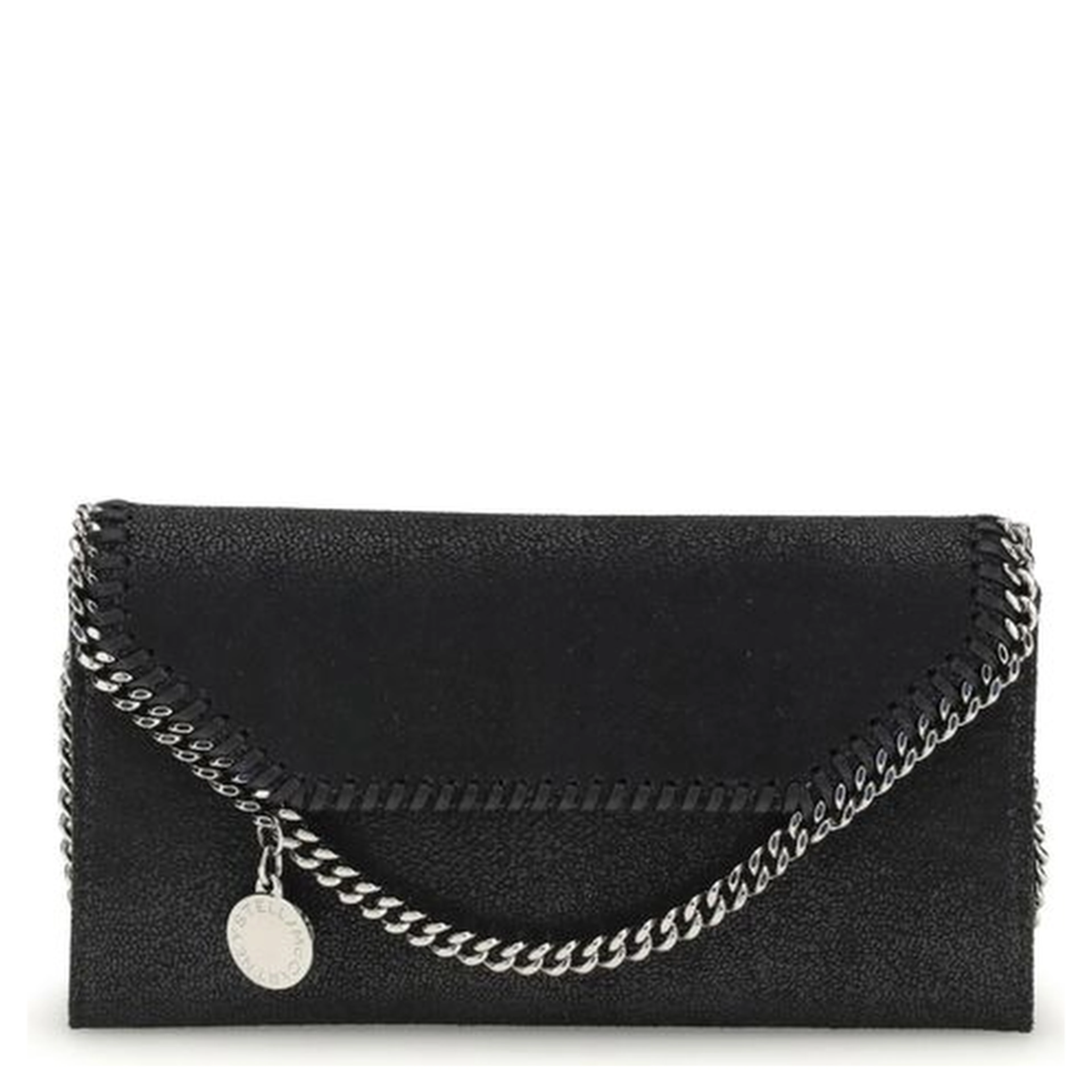 Black Polyester Shoulder Bag