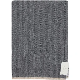 Gray Cashmere Scarf