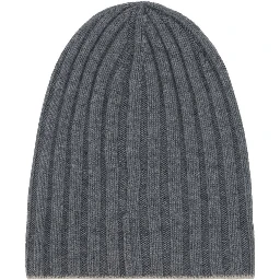 Gray Cashmere Beanie