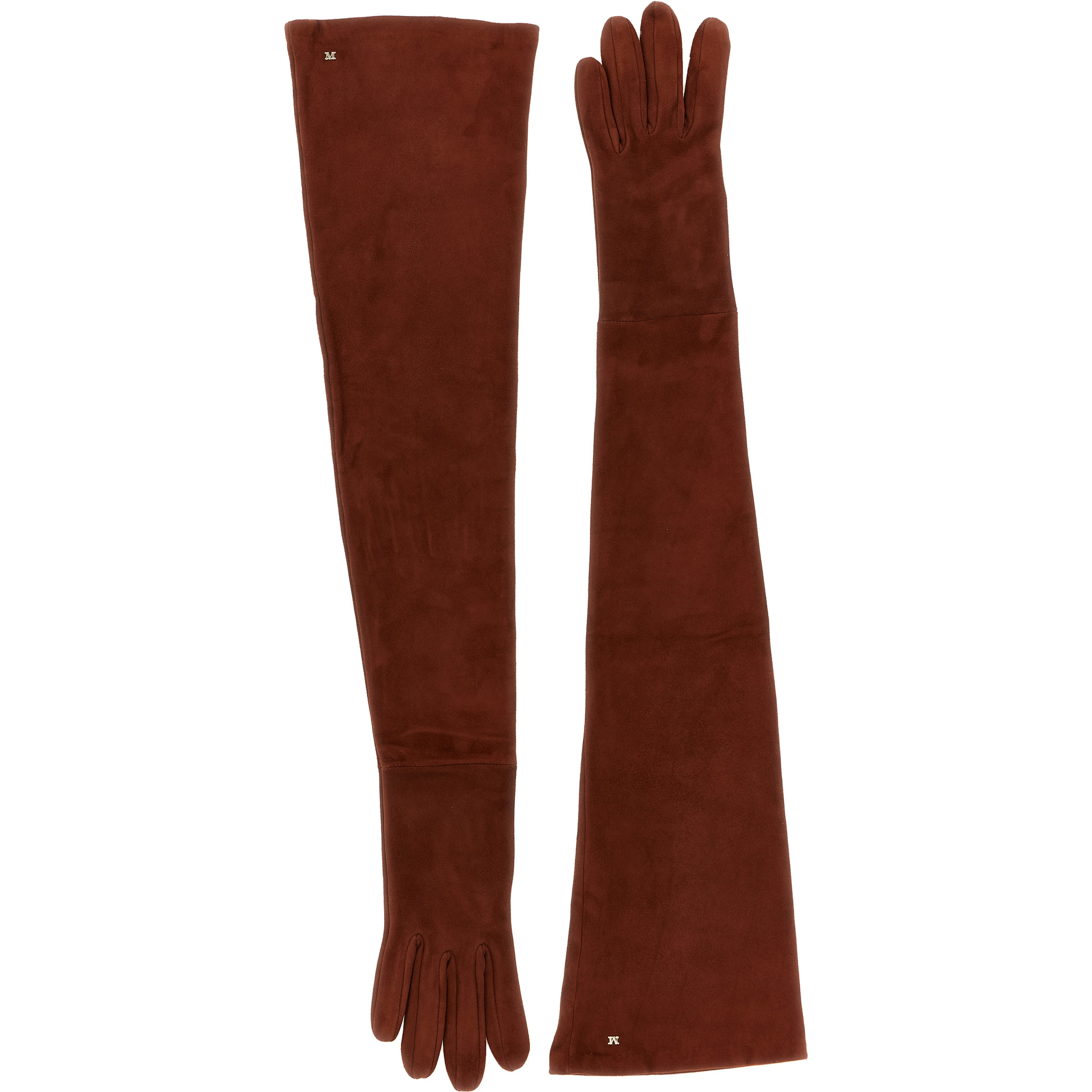 Brown Lamb Leather Gloves