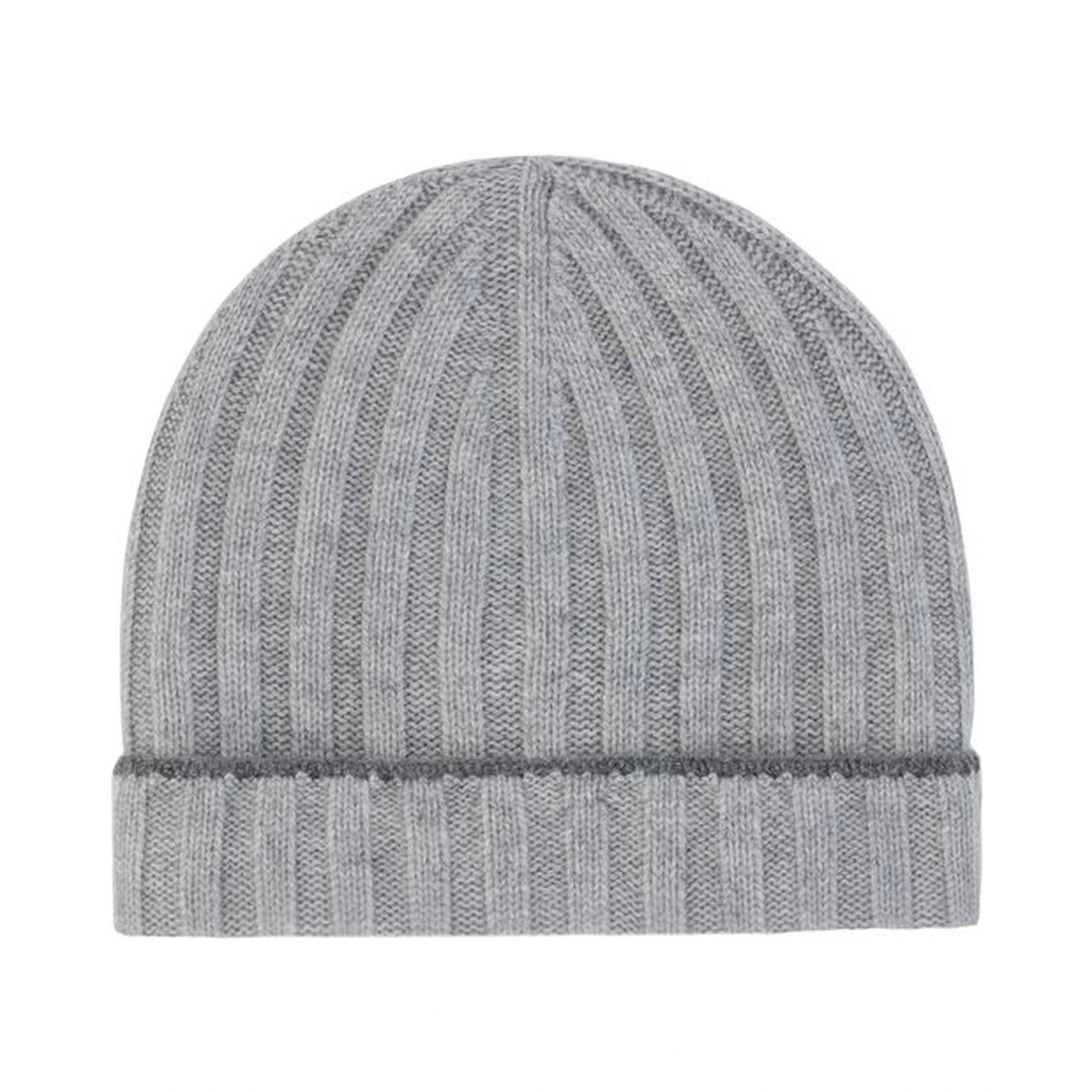 Gray Cashmere Beanie