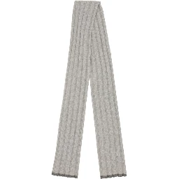 Gray Cashmere Scarf