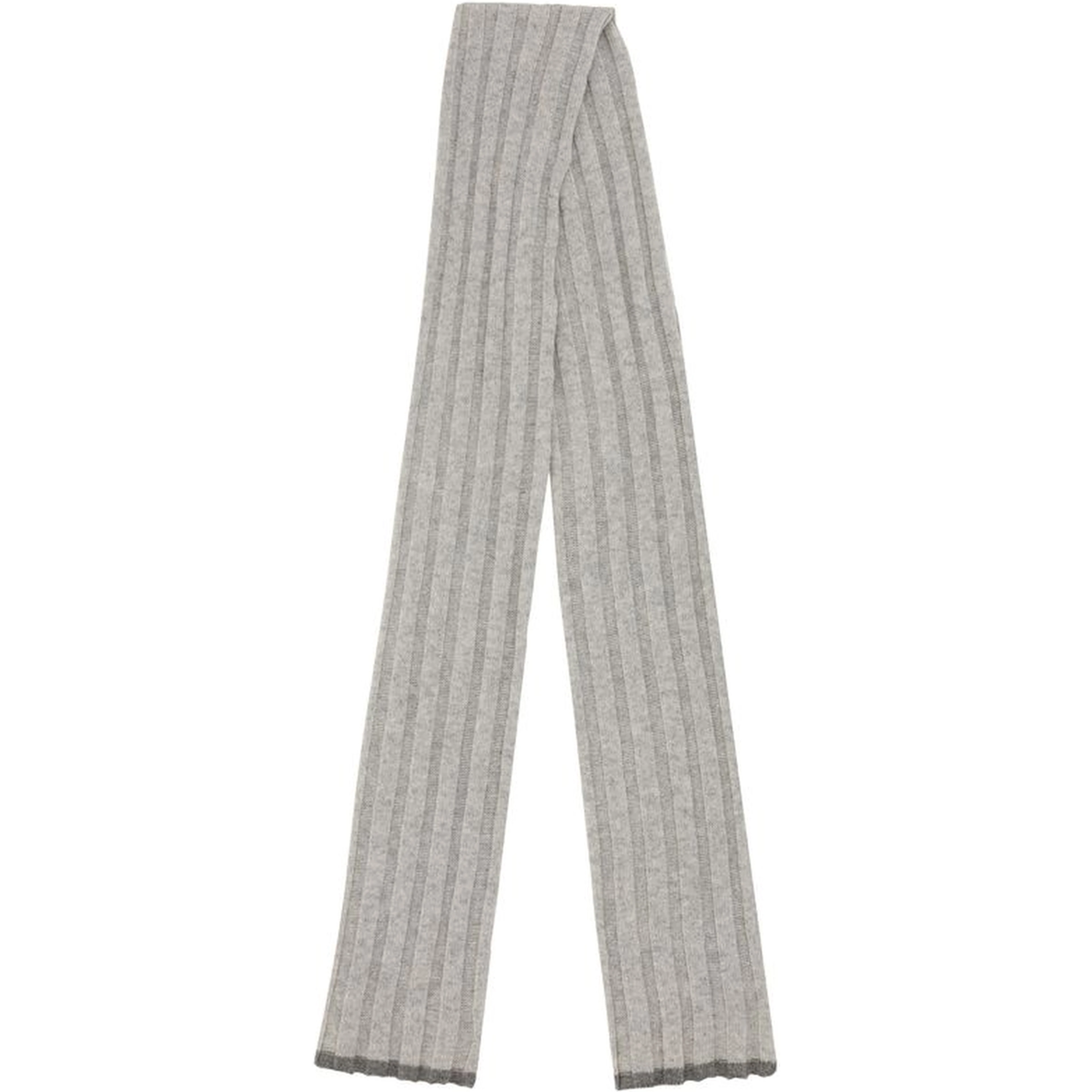 Gray Cashmere Scarf