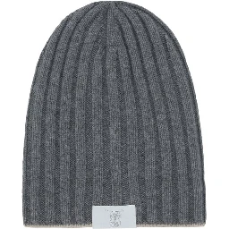 Gray Cashmere Beanie