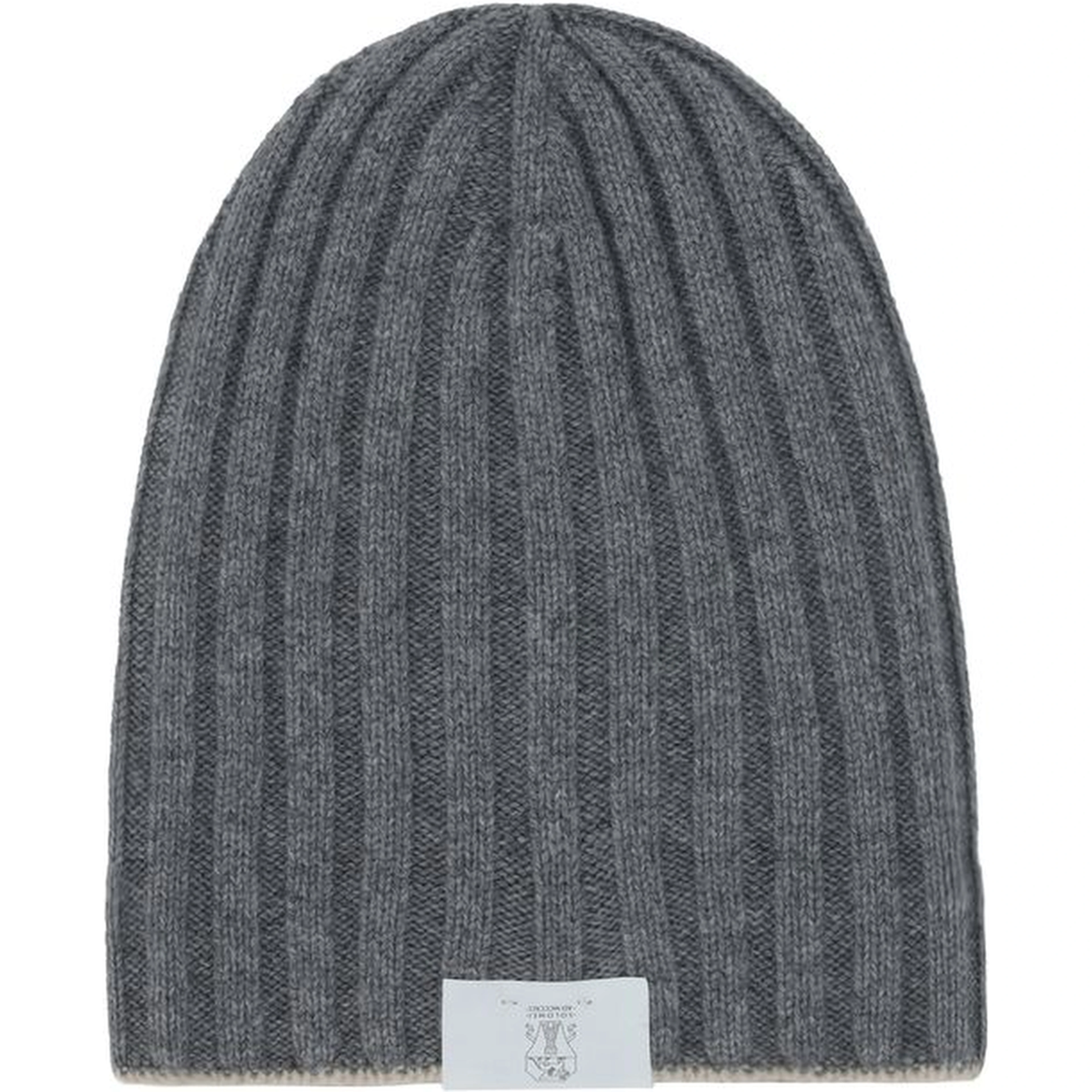 Gray Cashmere Beanie