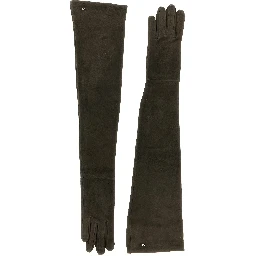 Brown Lamb Leather Gloves