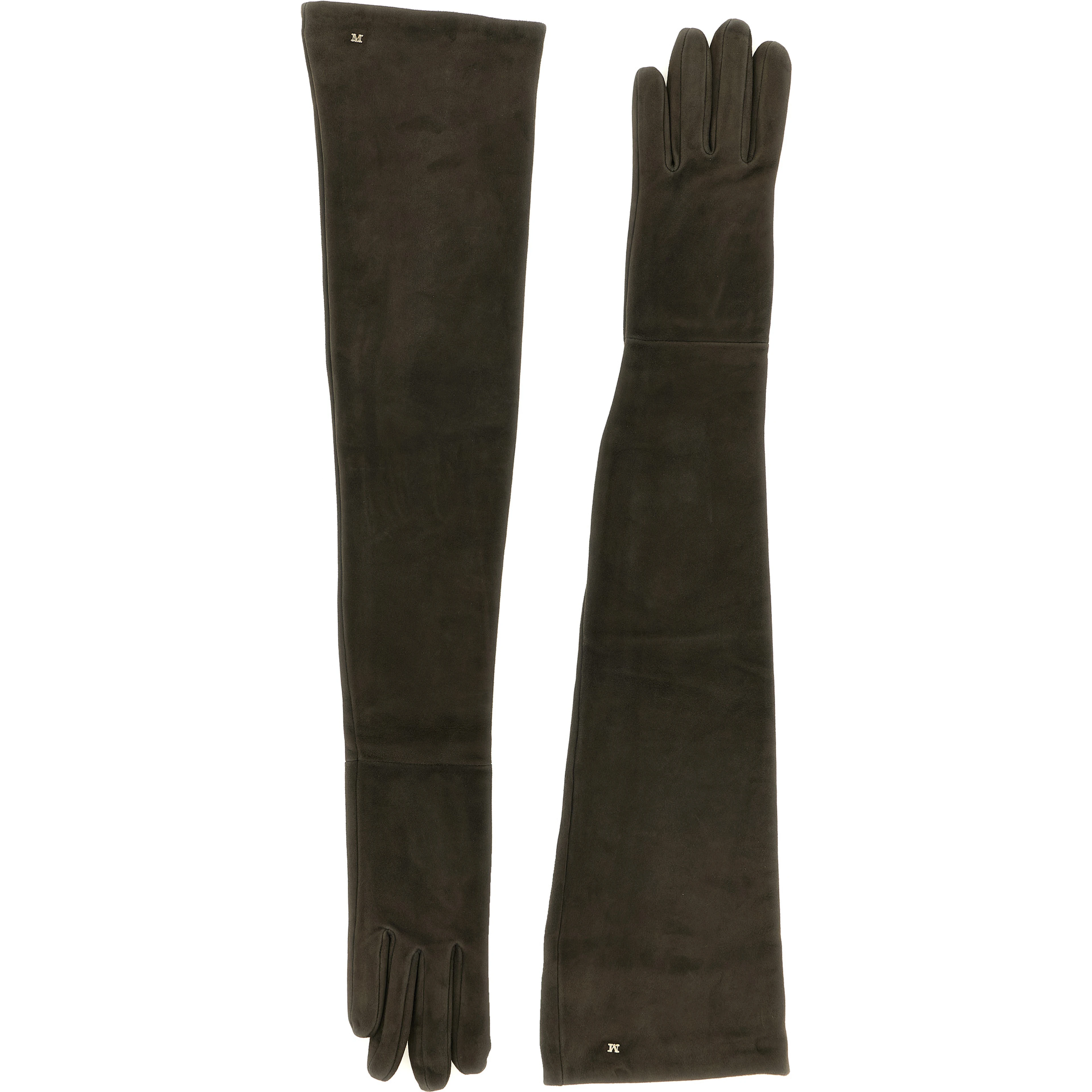 Brown Lamb Leather Gloves