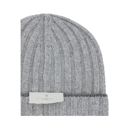 Gray Cashmere Beanie