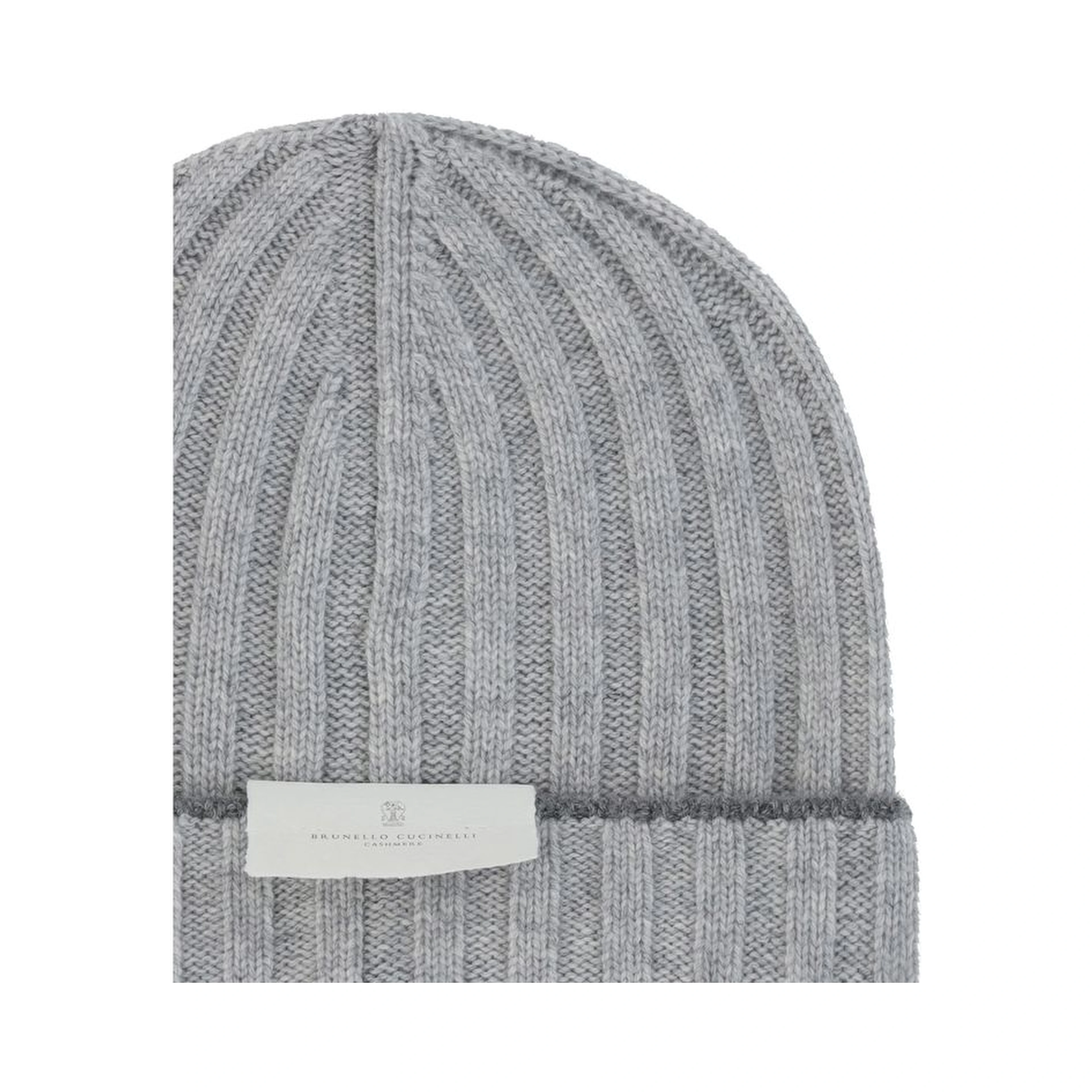 Gray Cashmere Beanie