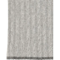 Gray Cashmere Scarf