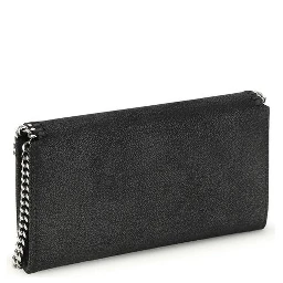 Black Polyester Shoulder Bag