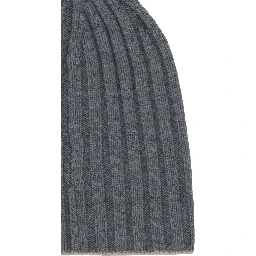Gray Cashmere Beanie