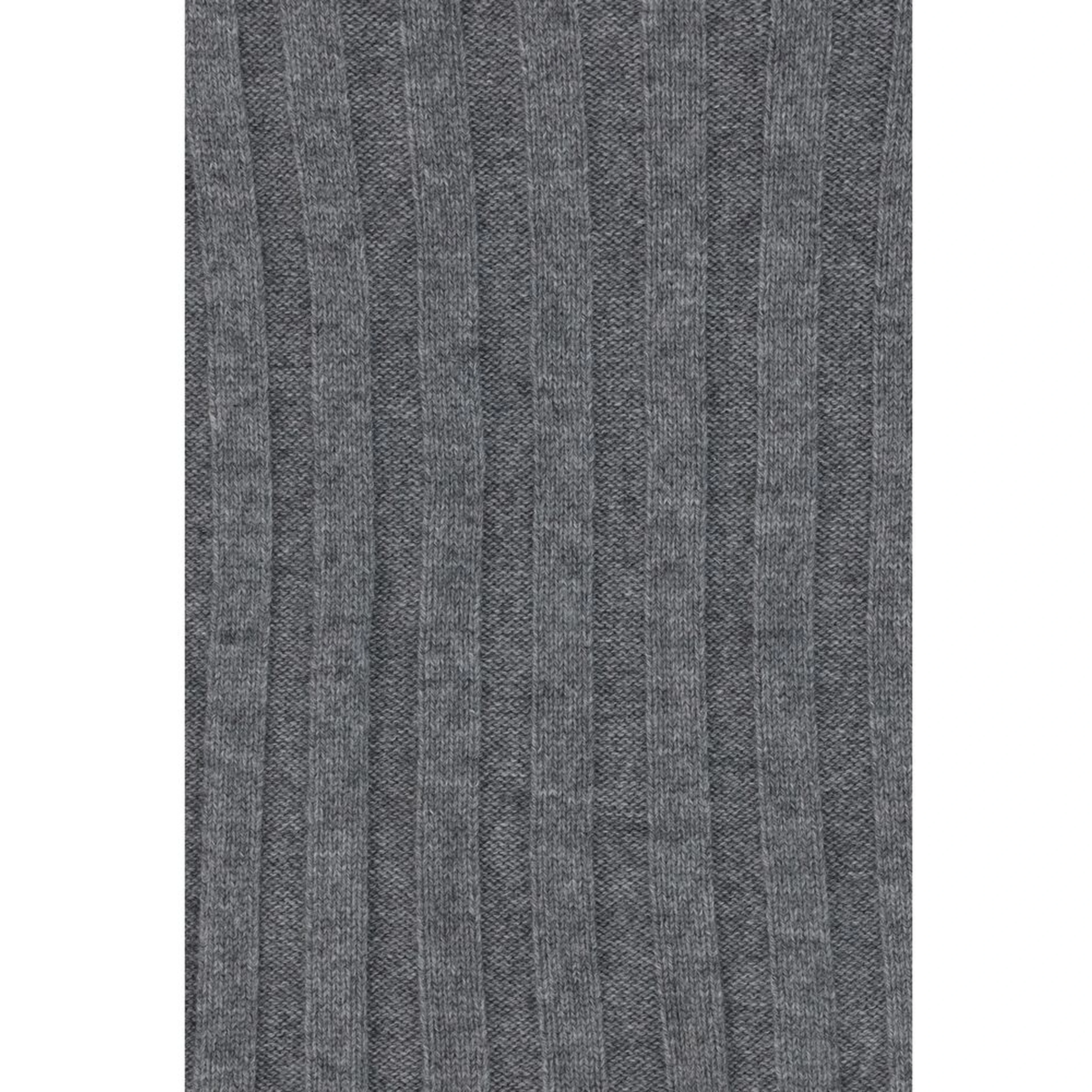 Gray Cashmere Scarf