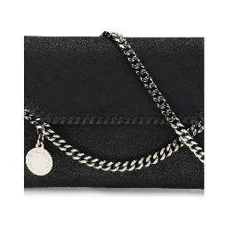 Black Polyester Shoulder Bag