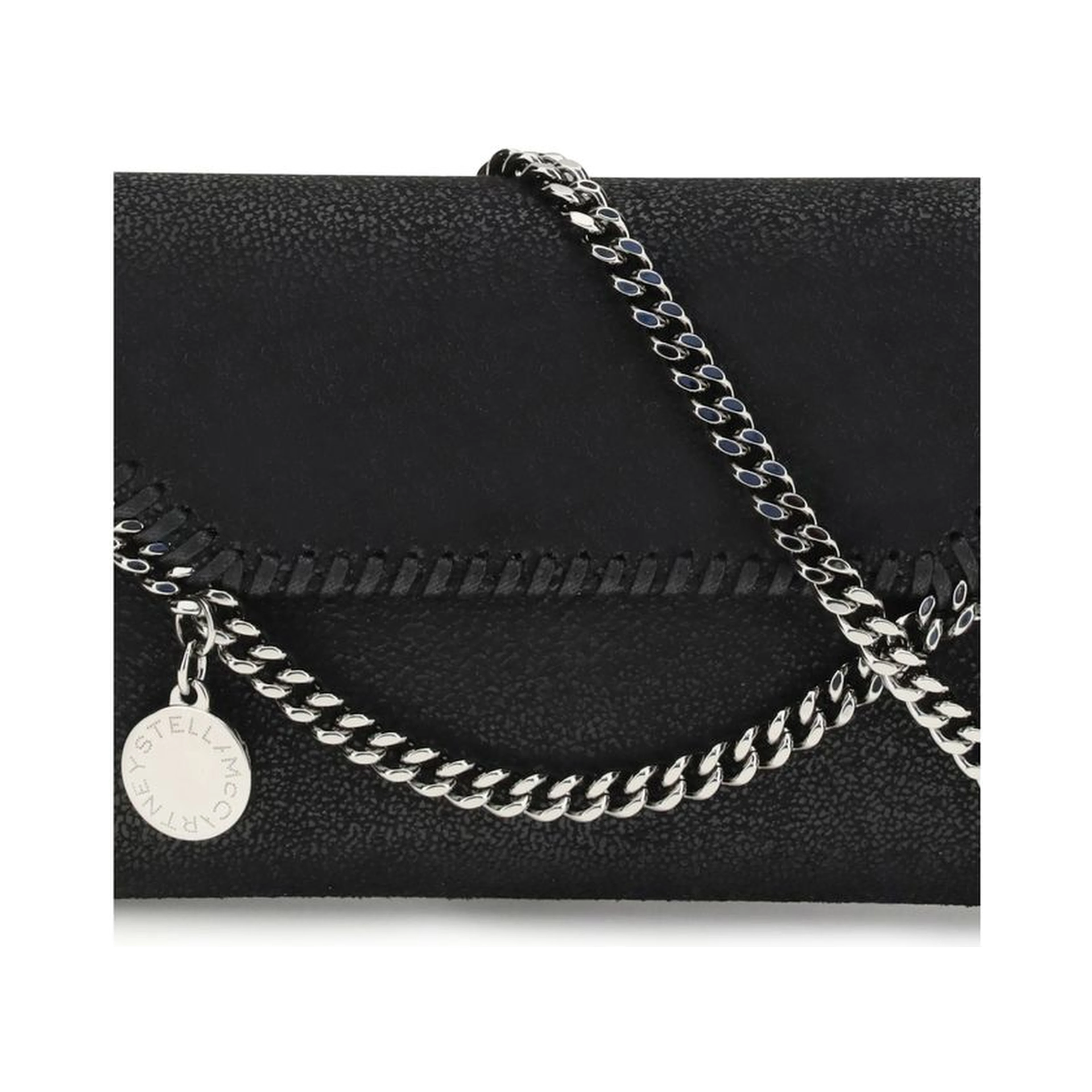 Black Polyester Shoulder Bag