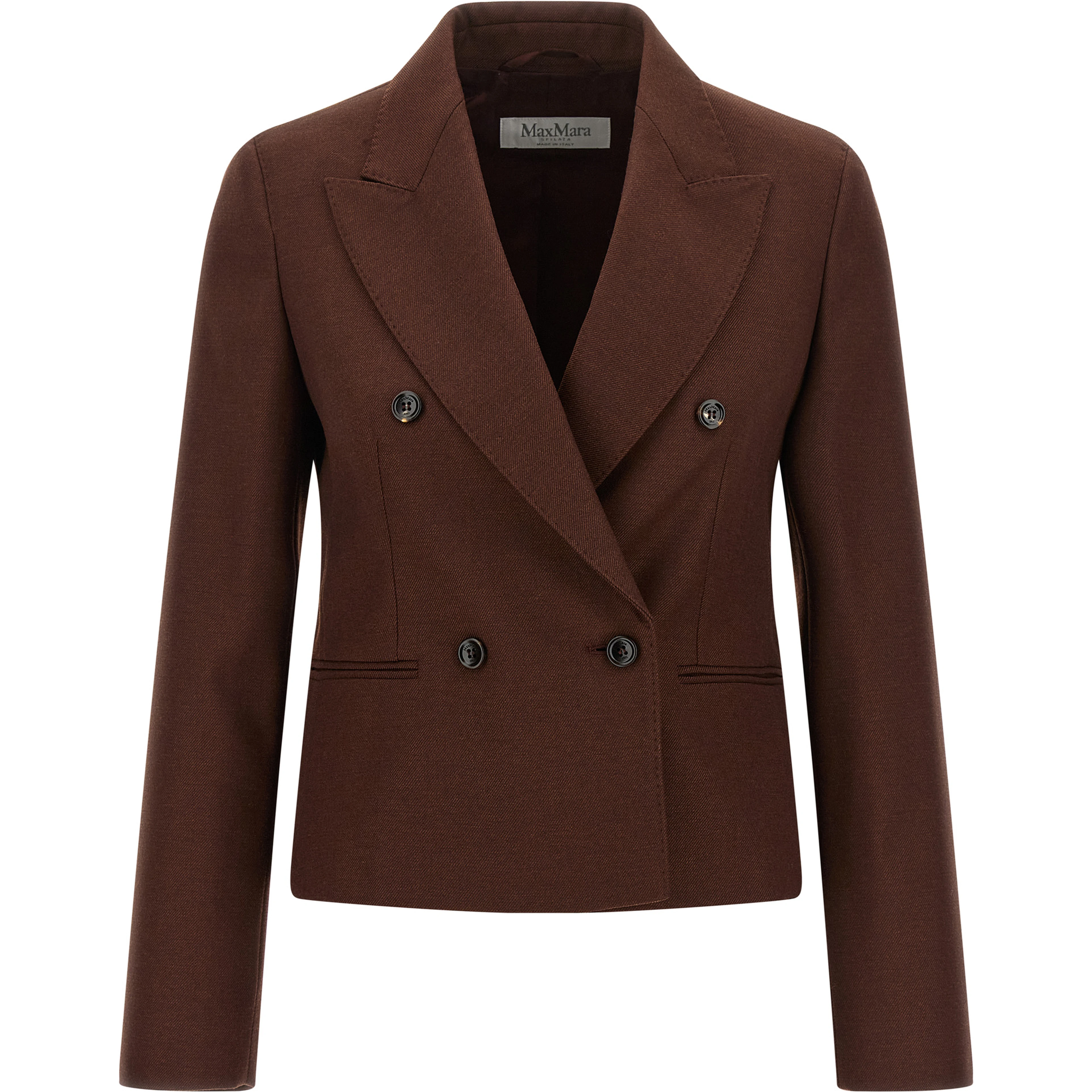 Brown Wool Blazer