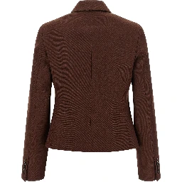 Brown Wool Blazer