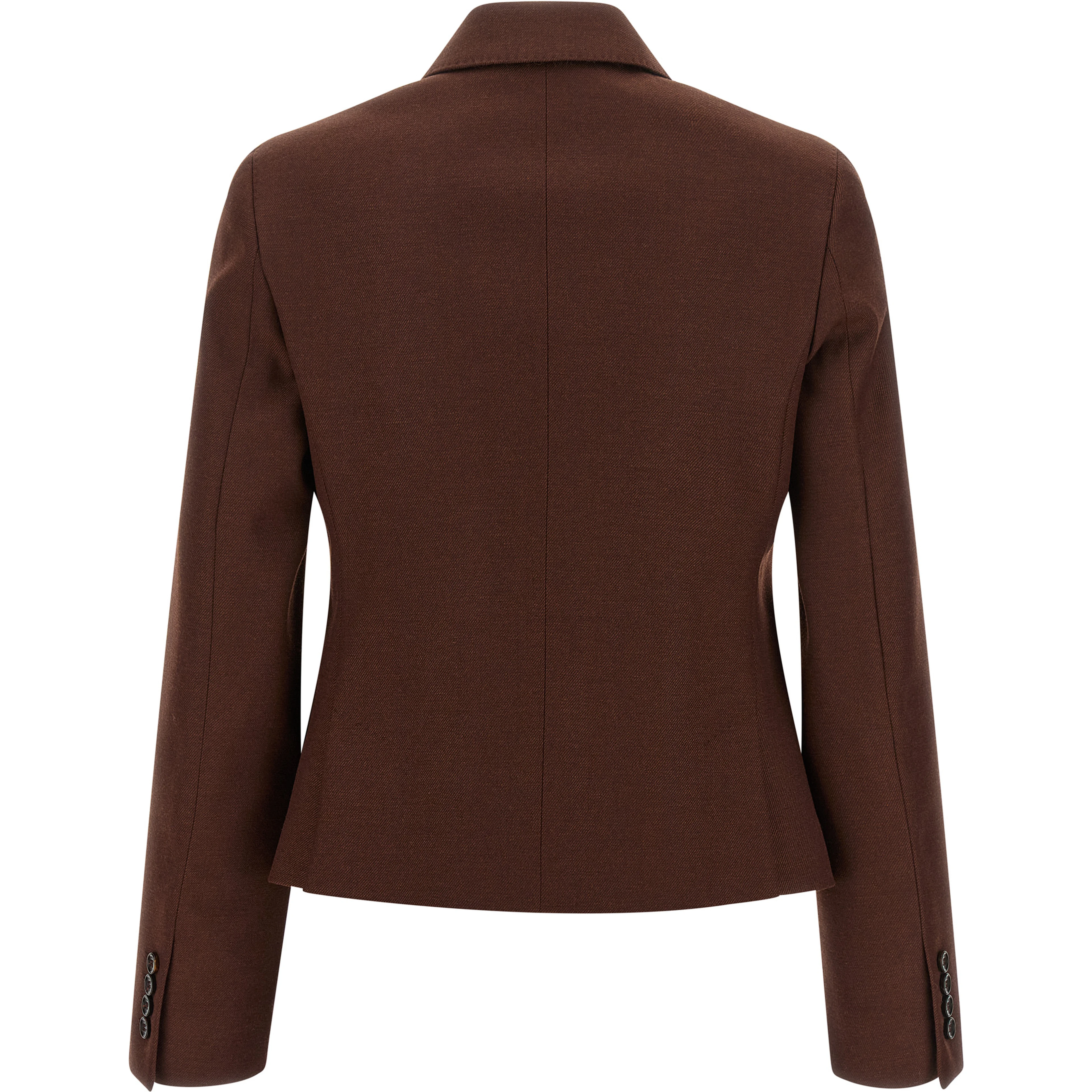 Brown Wool Blazer