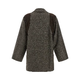 Brown Wool Blazer