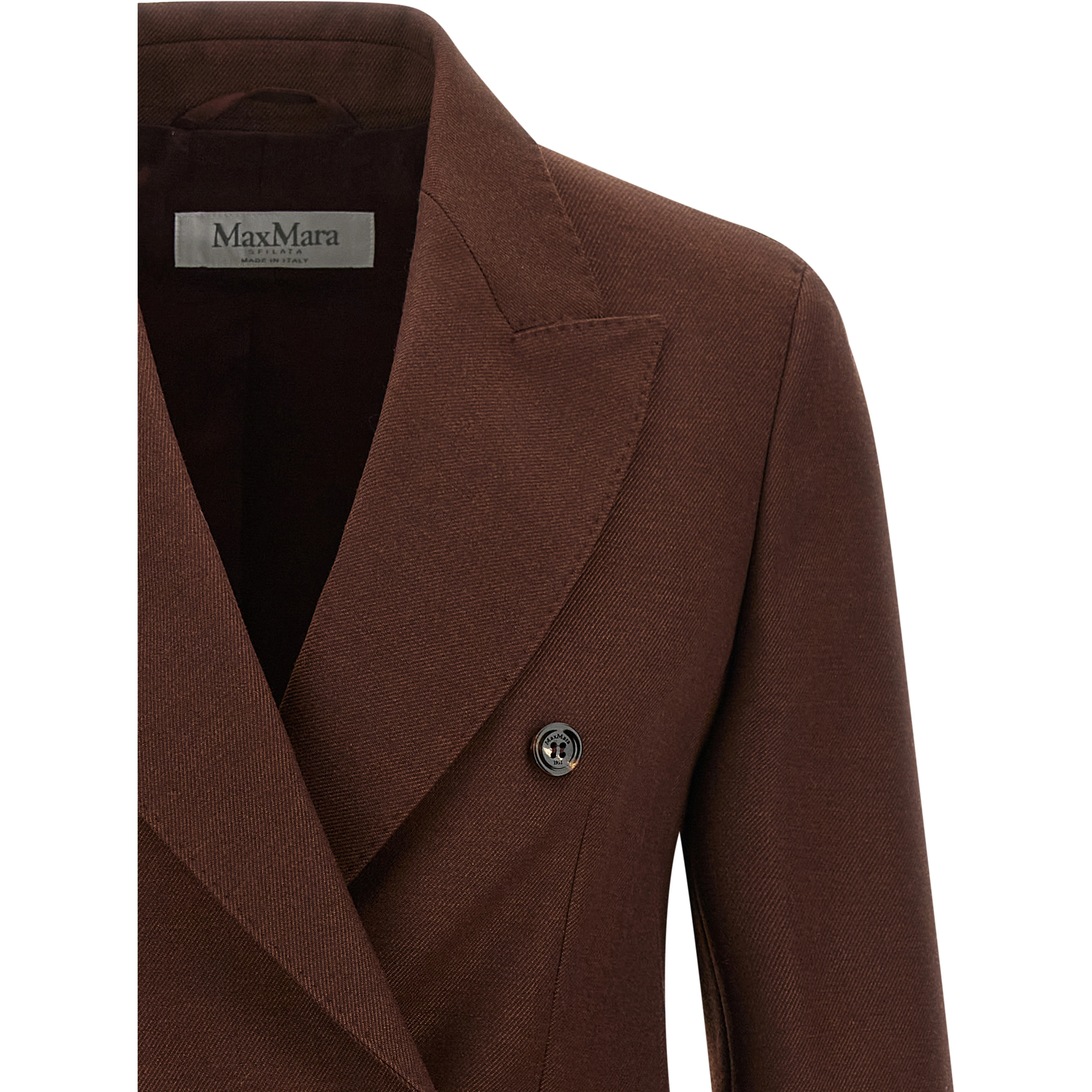 Brown Wool Blazer