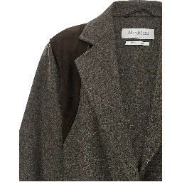 Brown Wool Blazer