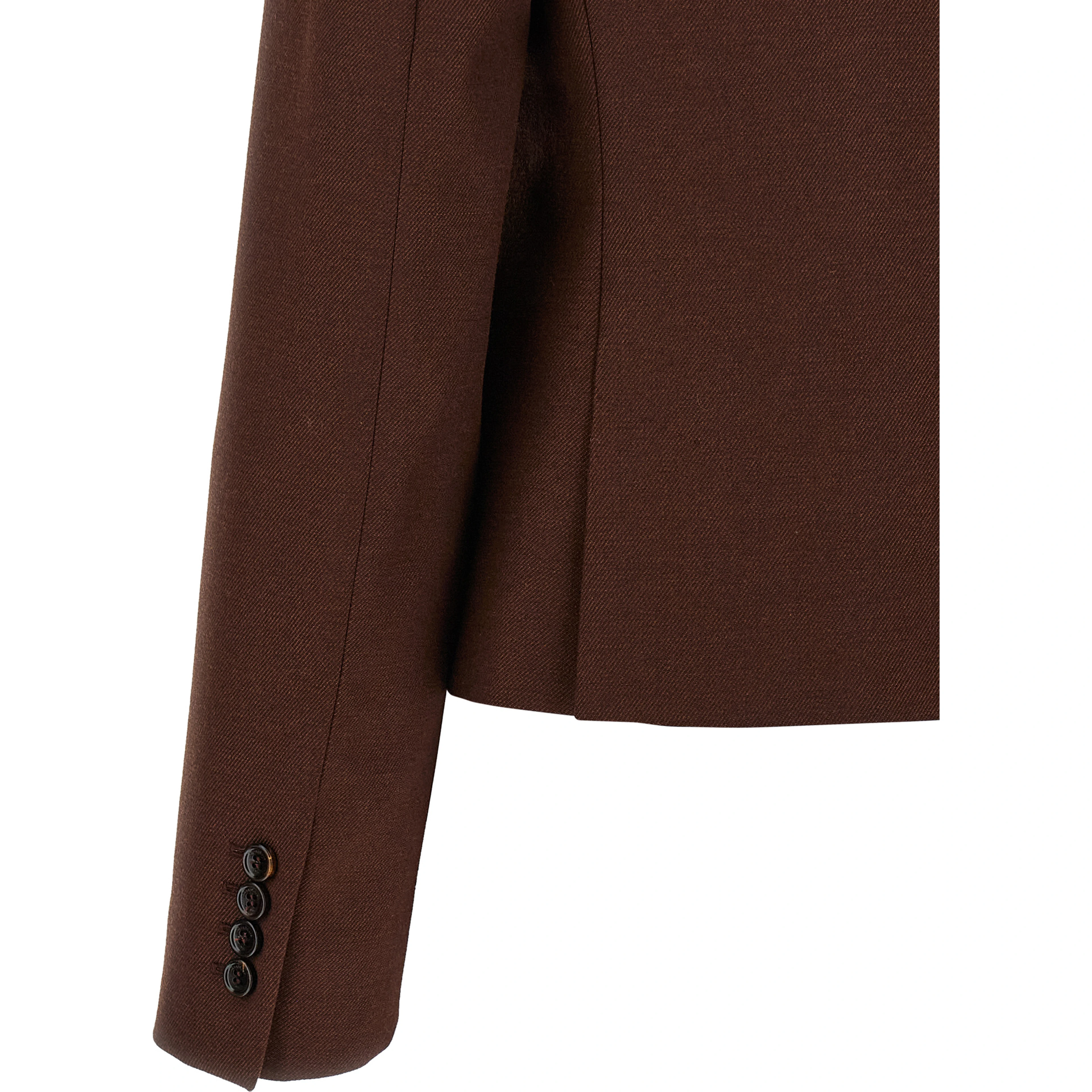 Brown Wool Blazer