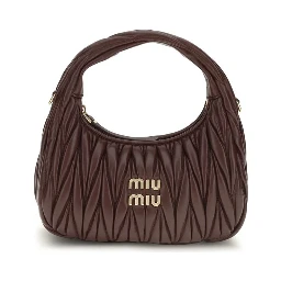 Bordeaux Calf Leather Bos Taurus Shoulder Bag