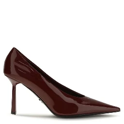 Bordeaux Goatskin High Heel Pumps
