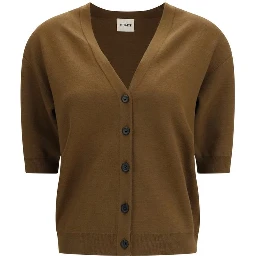 Brown Wool Oves Aries Cardigan