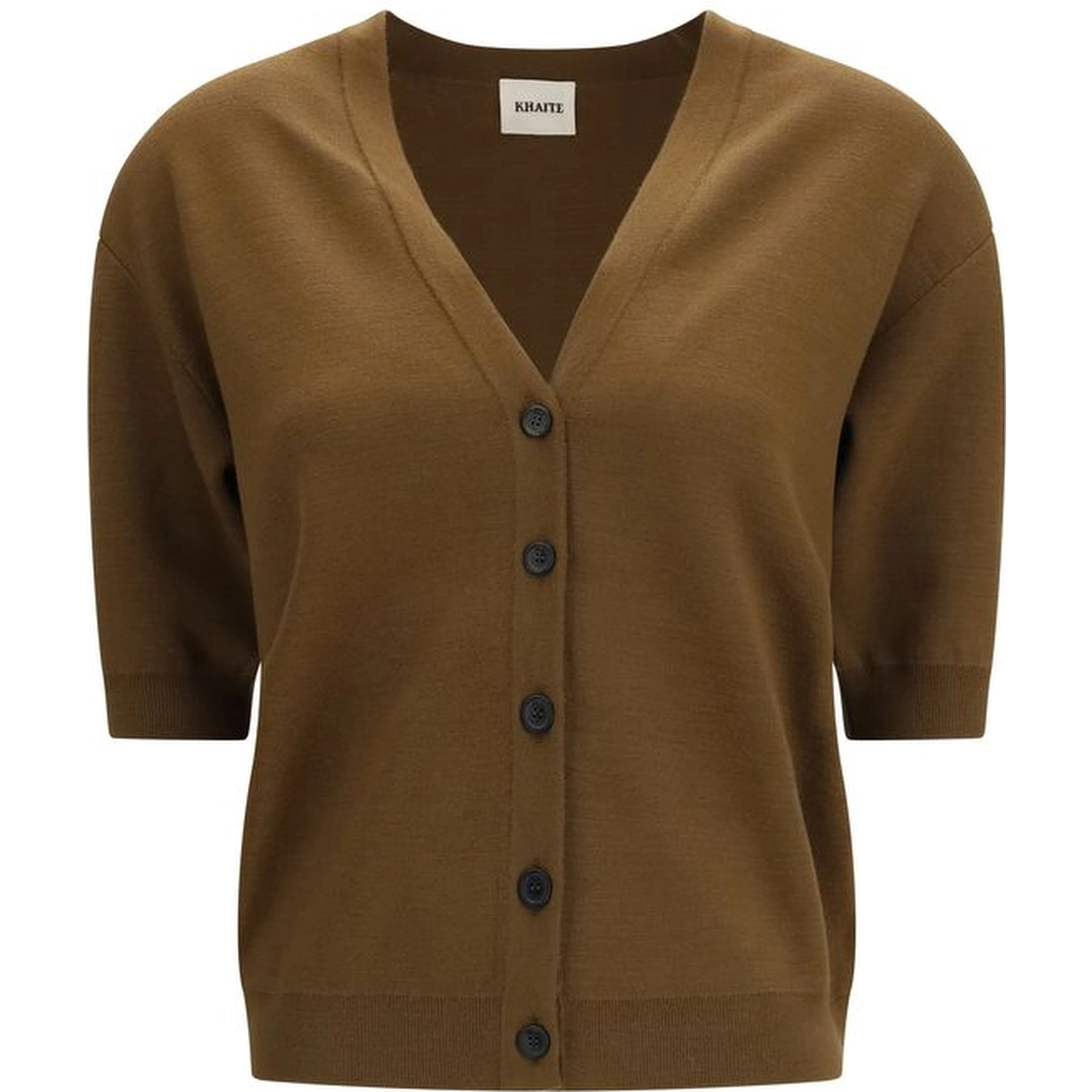 Brown Wool Oves Aries Cardigan