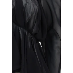 Black Silk Blouse