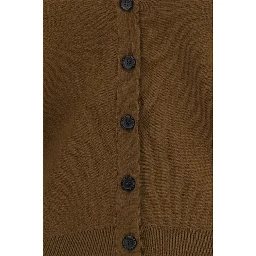 Brown Wool Oves Aries Cardigan
