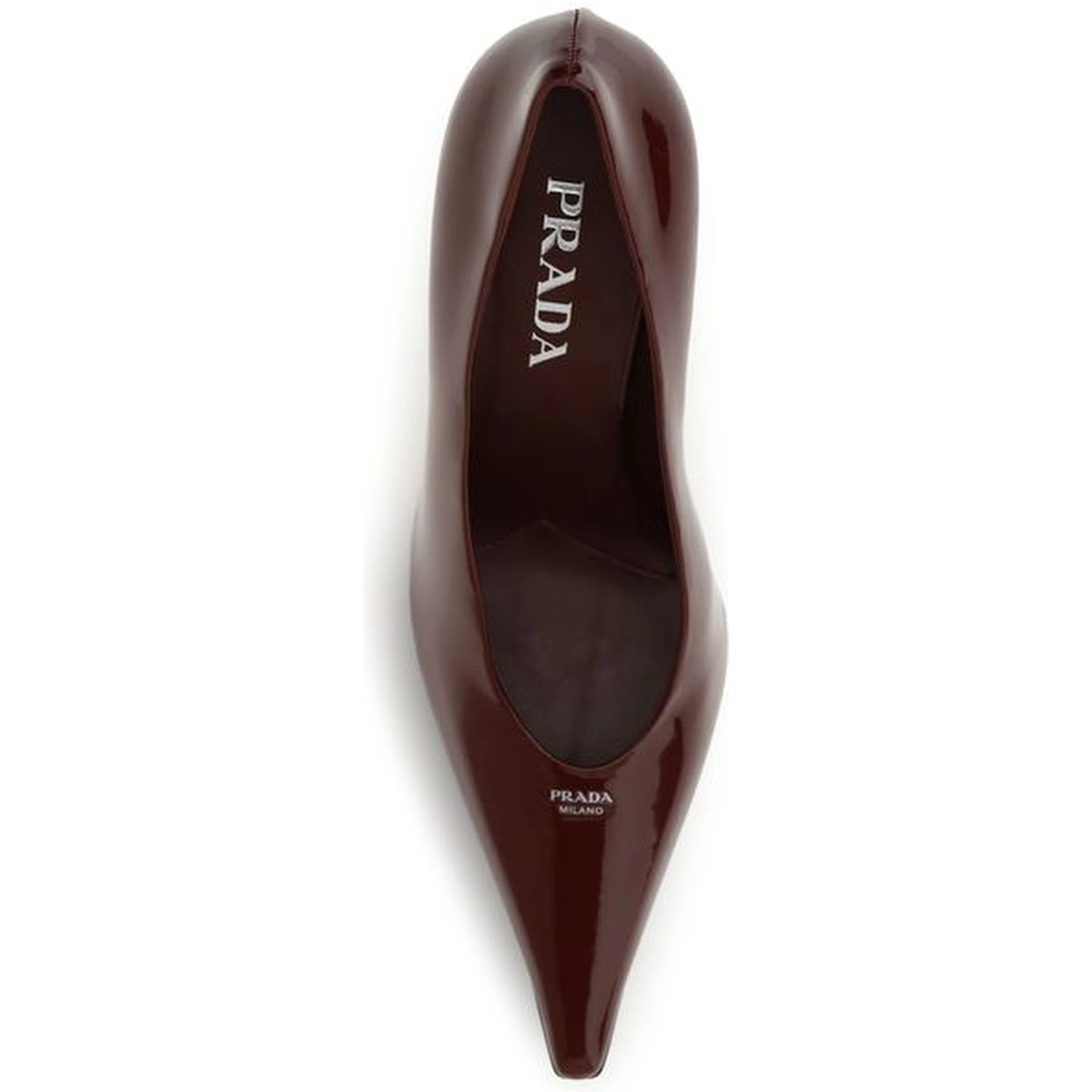 Bordeaux Goatskin High Heel Pumps