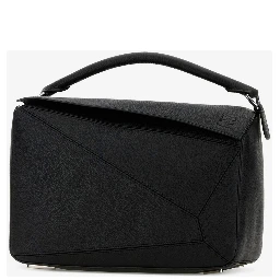 Large Black Puzzle bag
