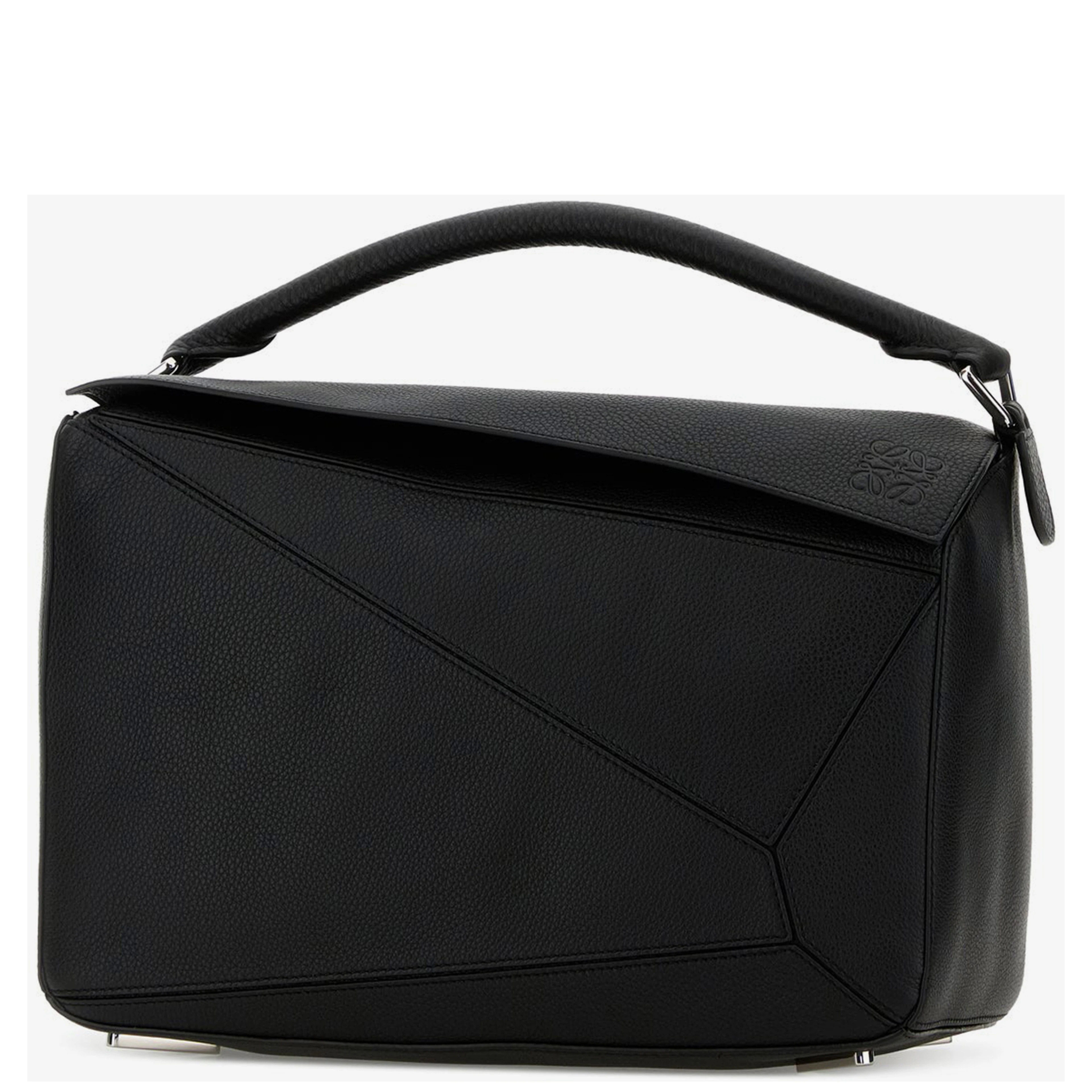 Large Black Puzzle bag